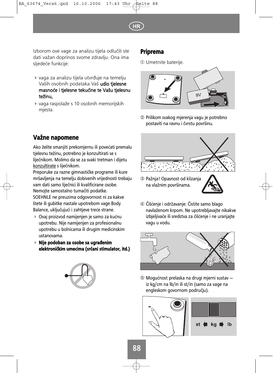 Vvaažžn nee n naap po om meen nee, Pprriip prreem maa | SOEHNLE Volga User Manual | Page 88 / 96
