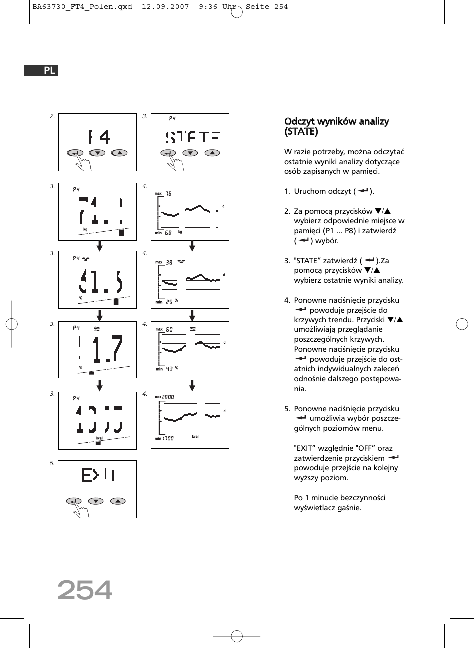 SOEHNLE Body Balance Slim FT4 User Manual | Page 254 / 400