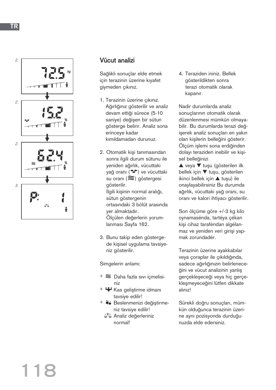 SOEHNLE Body Balance Shape F3 User Manual | Page 118 / 148