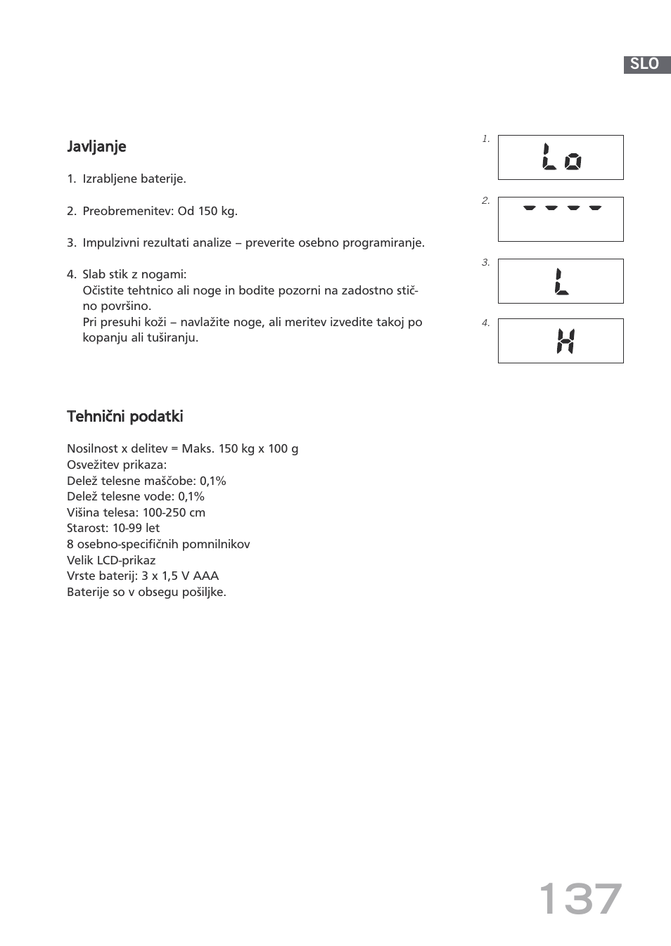 SOEHNLE Body Balance Shape F3 User Manual | Page 137 / 148