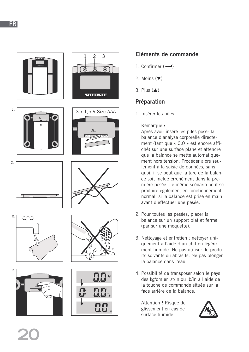 SOEHNLE Body Balance Shape F3 User Manual | Page 20 / 148