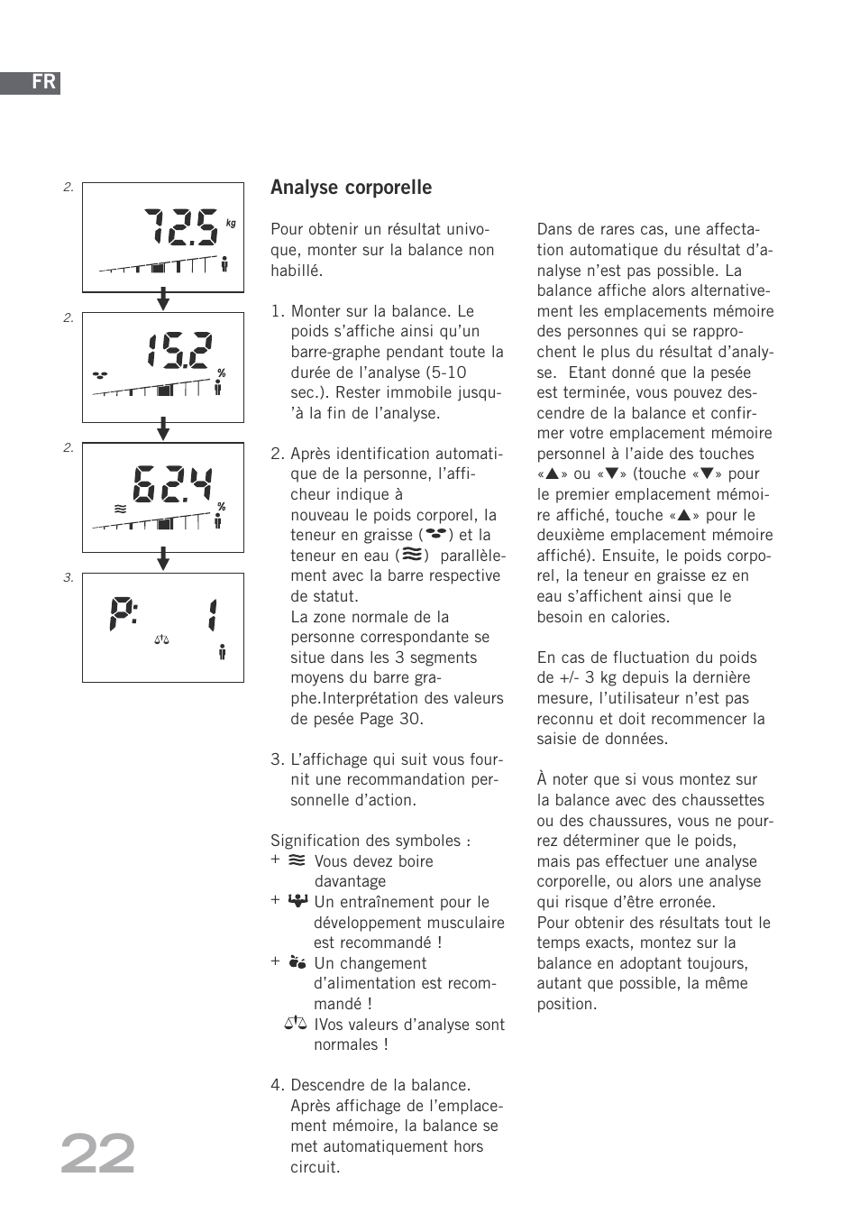 SOEHNLE Body Balance Shape F3 User Manual | Page 22 / 148
