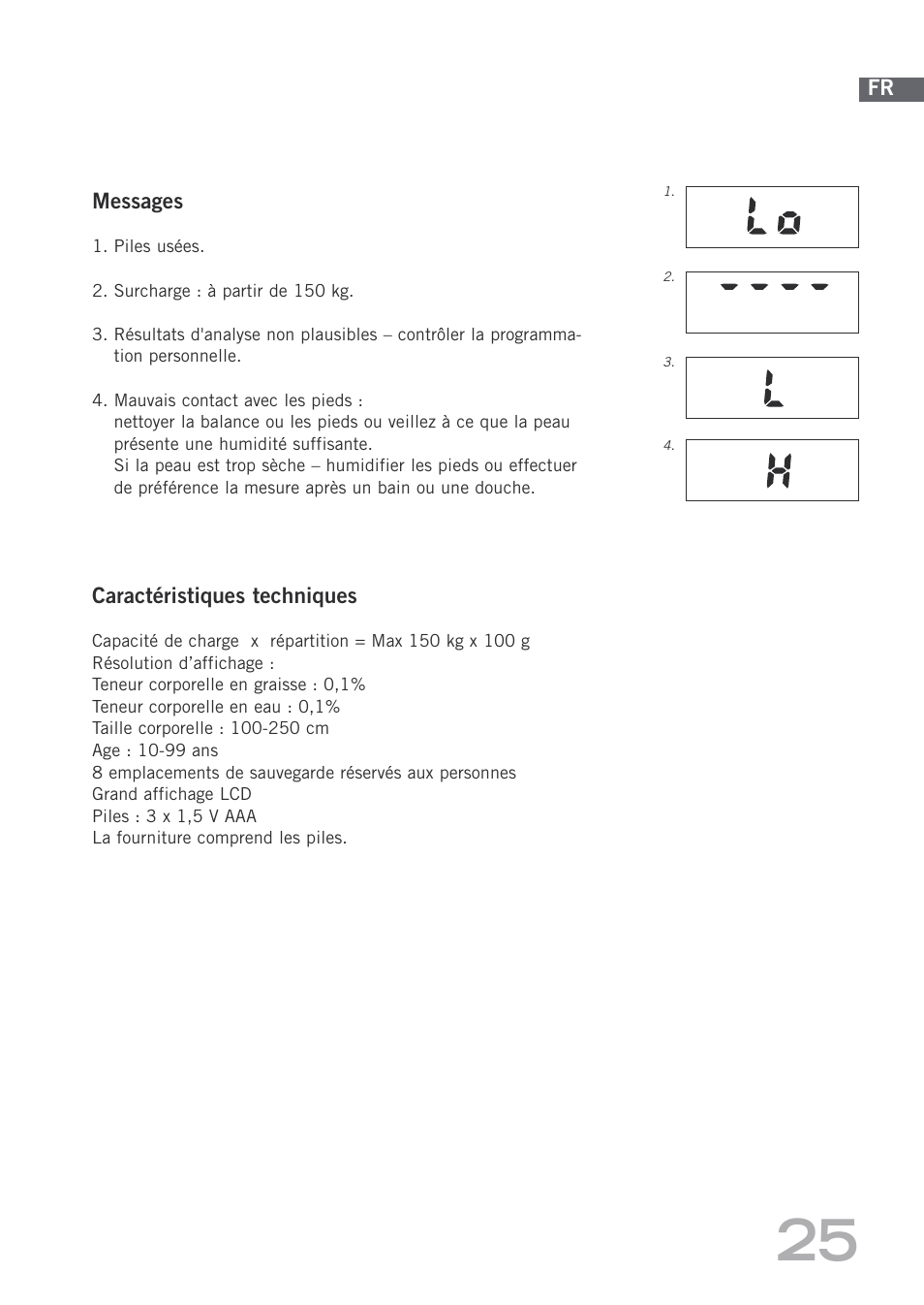 SOEHNLE Body Balance Shape F3 User Manual | Page 25 / 148