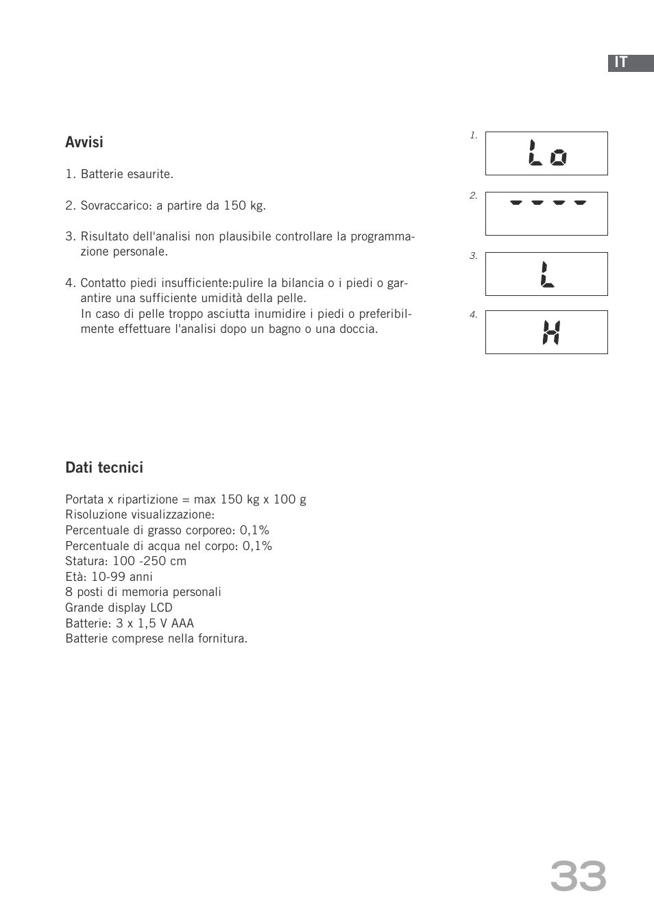 SOEHNLE Body Balance Shape F3 User Manual | Page 33 / 148