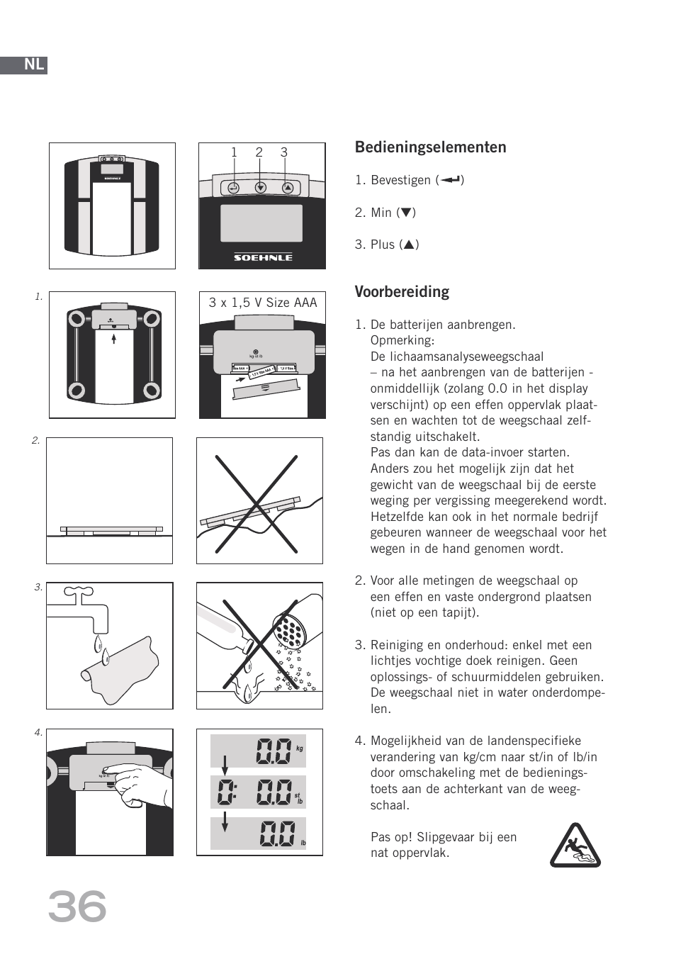 SOEHNLE Body Balance Shape F3 User Manual | Page 36 / 148