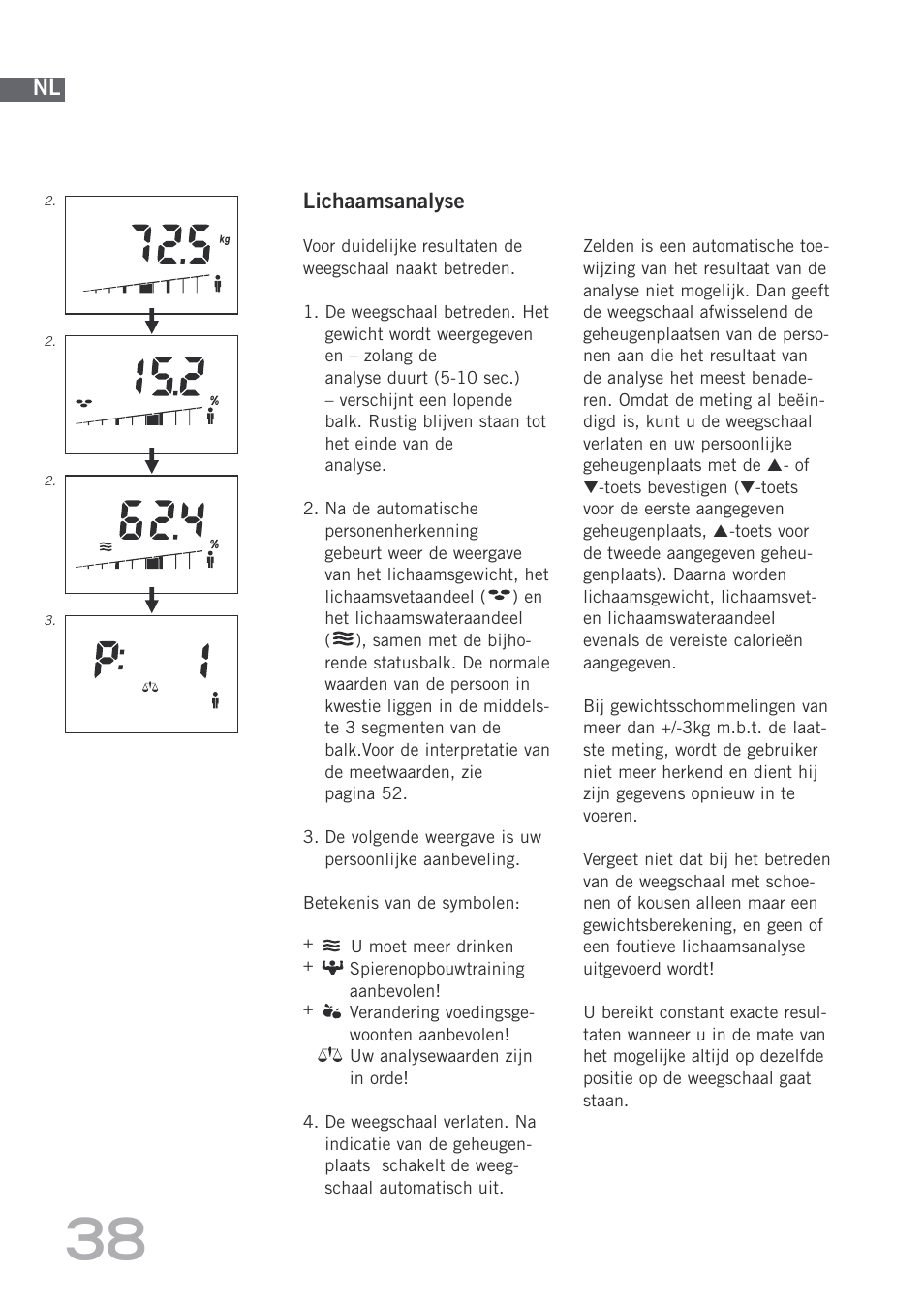 SOEHNLE Body Balance Shape F3 User Manual | Page 38 / 148