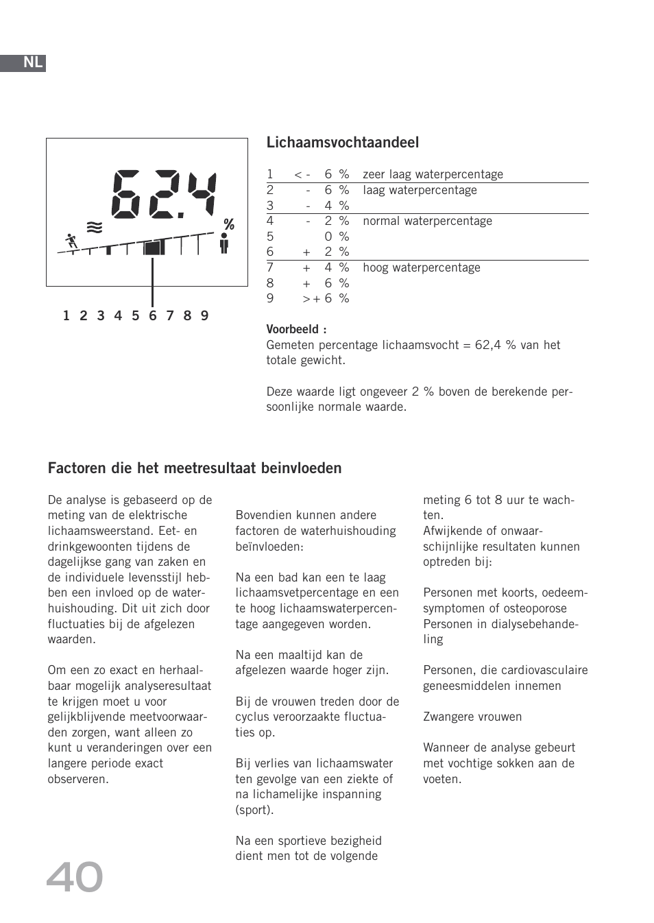 SOEHNLE Body Balance Shape F3 User Manual | Page 40 / 148