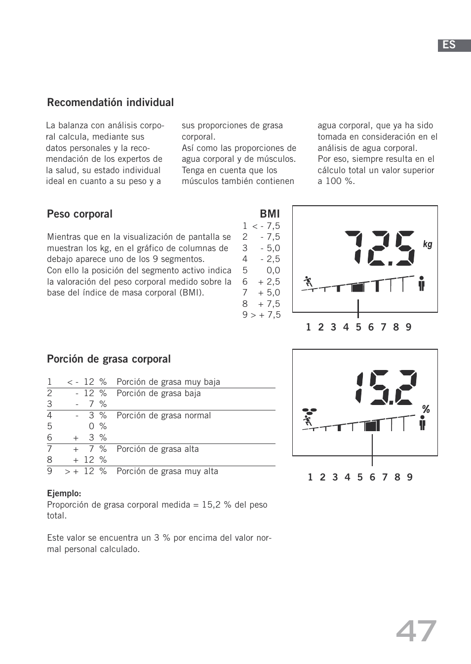 SOEHNLE Body Balance Shape F3 User Manual | Page 47 / 148