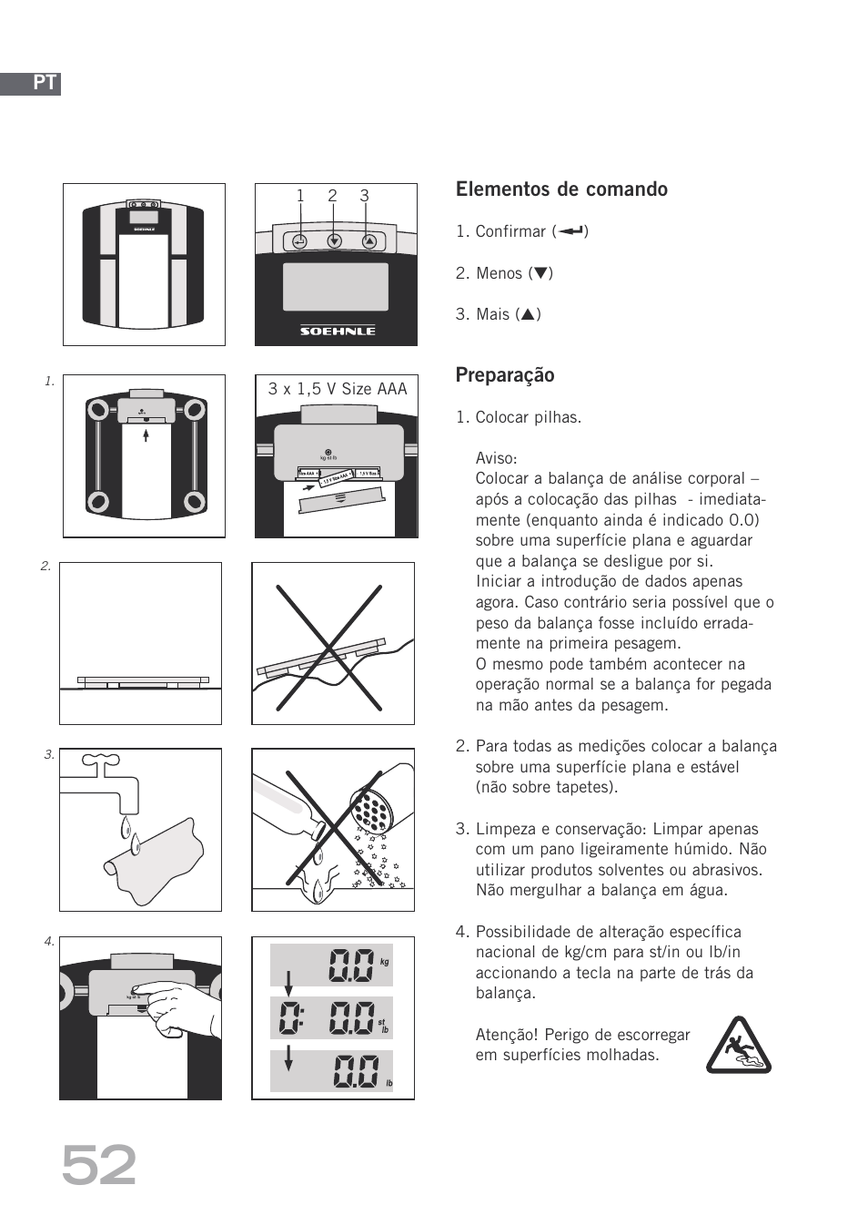 SOEHNLE Body Balance Shape F3 User Manual | Page 52 / 148