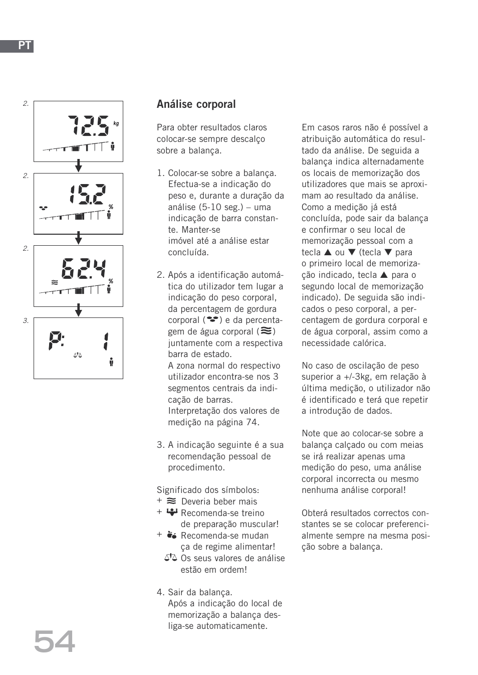SOEHNLE Body Balance Shape F3 User Manual | Page 54 / 148