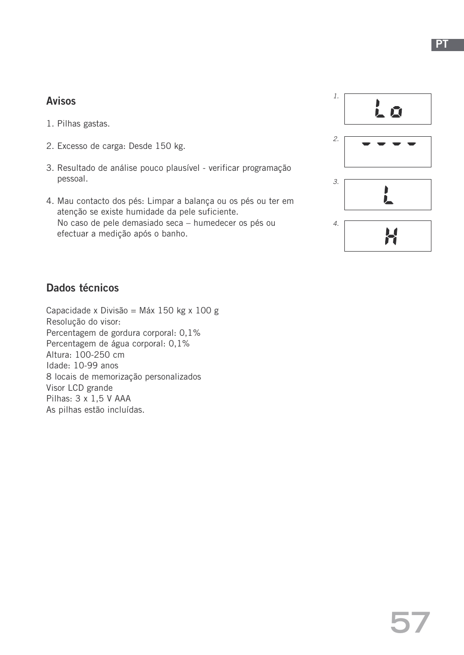 SOEHNLE Body Balance Shape F3 User Manual | Page 57 / 148