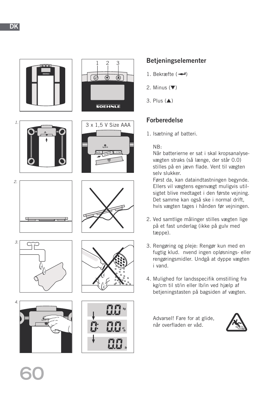 SOEHNLE Body Balance Shape F3 User Manual | Page 60 / 148
