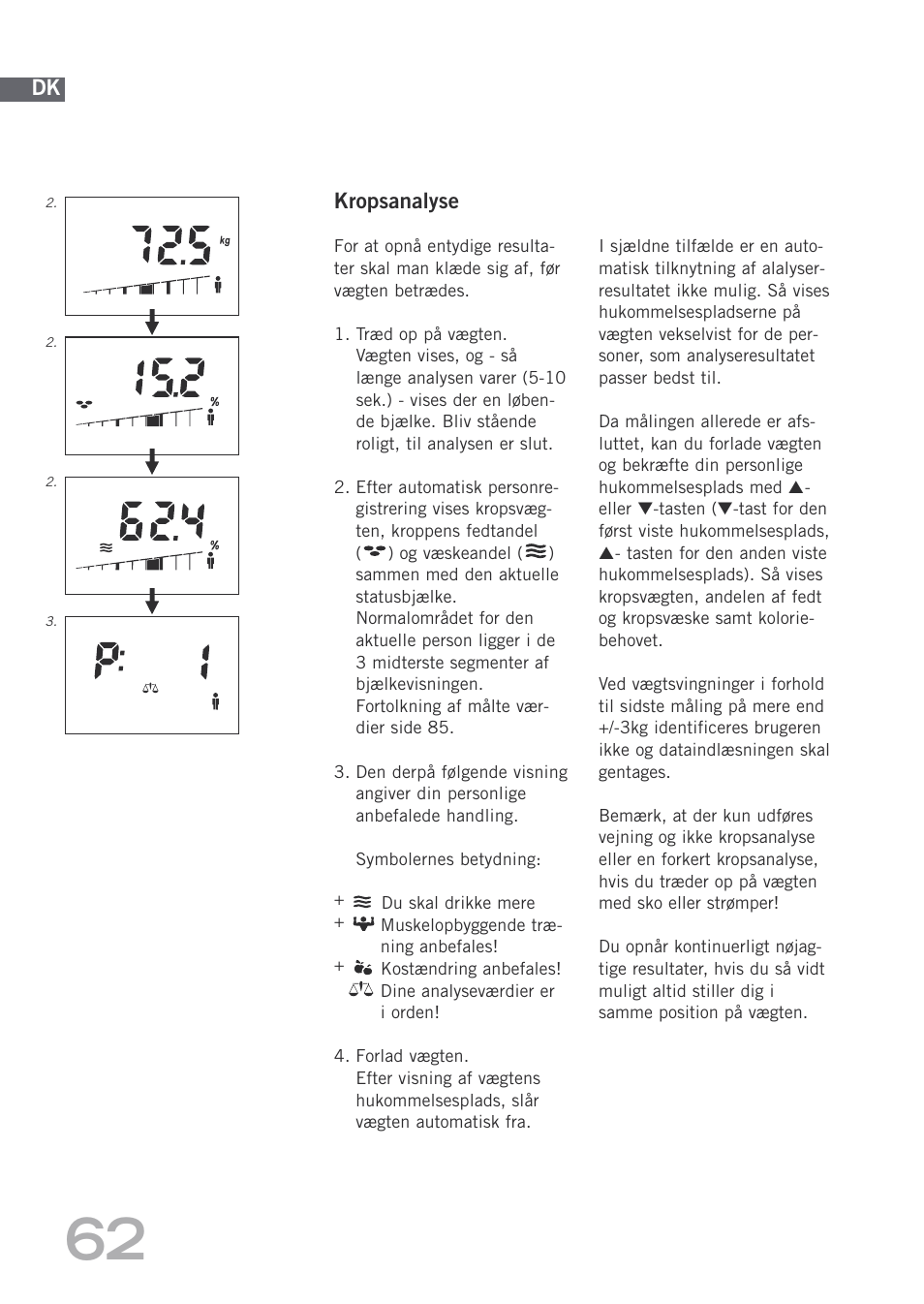SOEHNLE Body Balance Shape F3 User Manual | Page 62 / 148
