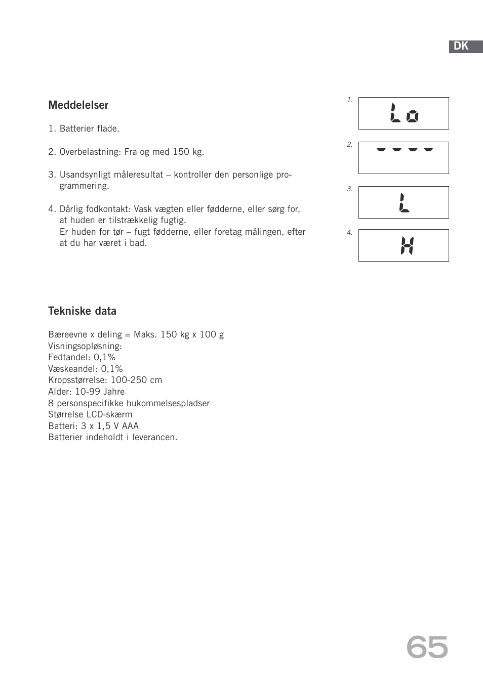 SOEHNLE Body Balance Shape F3 User Manual | Page 65 / 148
