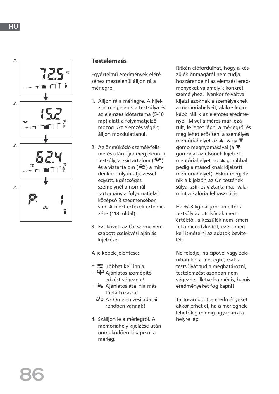 SOEHNLE Body Balance Shape F3 User Manual | Page 86 / 148