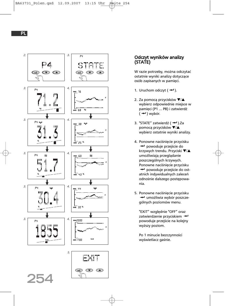 SOEHNLE Body Balance Slim FT5 User Manual | Page 254 / 400