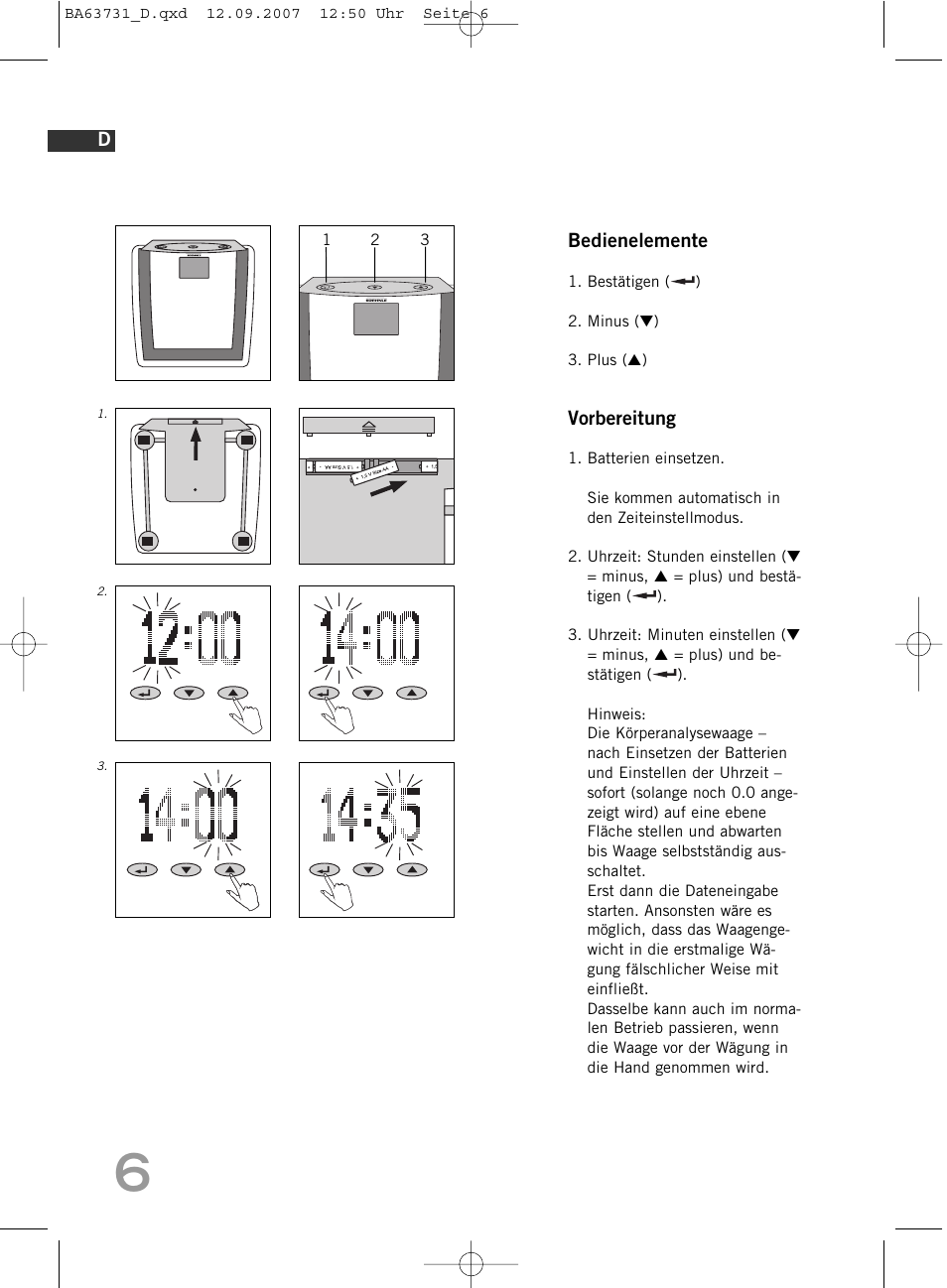 SOEHNLE Body Balance Slim FT5 User Manual | Page 6 / 400