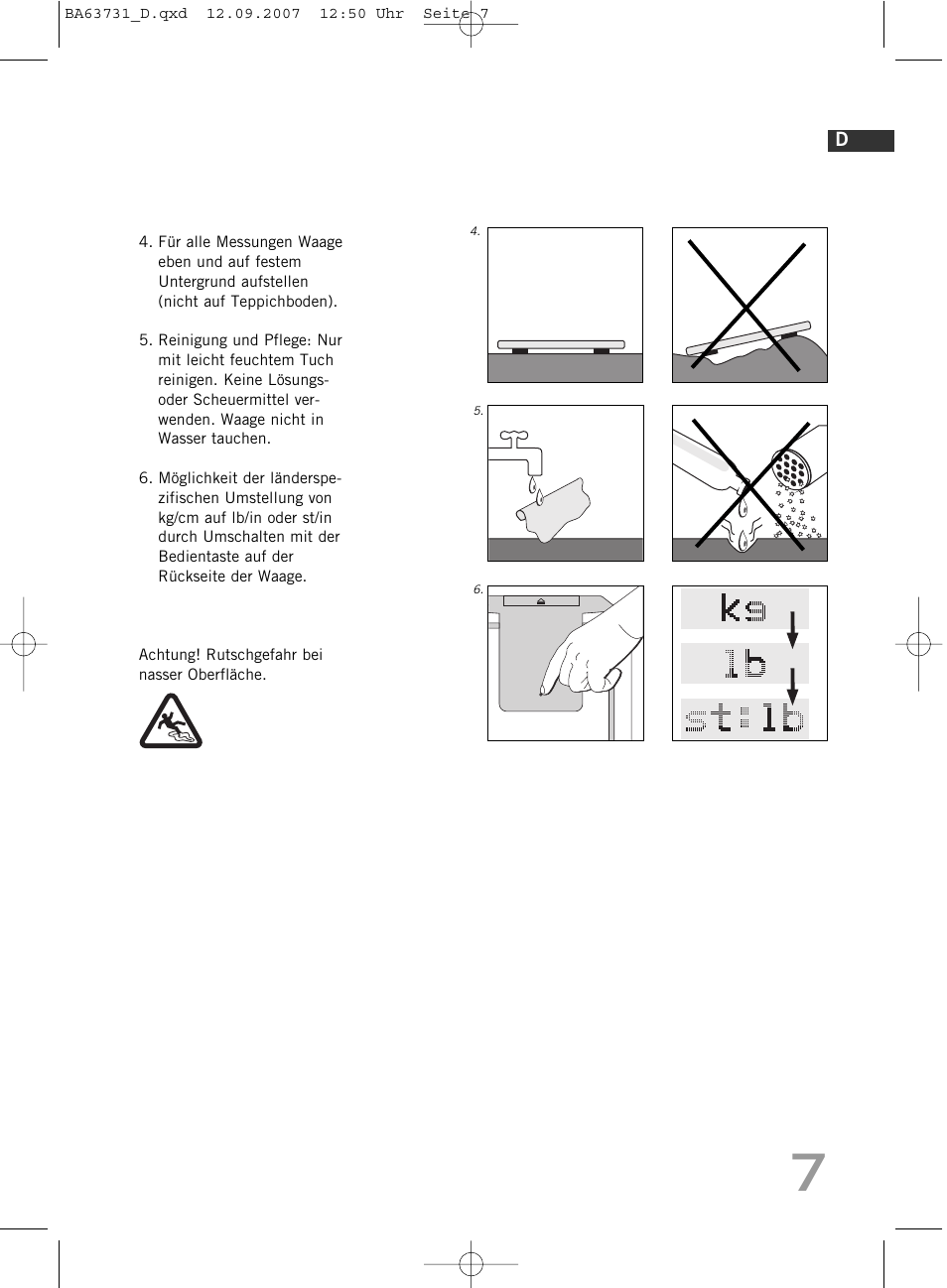 SOEHNLE Body Balance Slim FT5 User Manual | Page 7 / 400