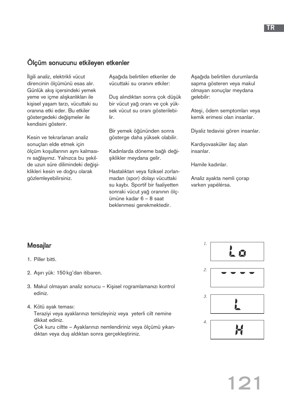 SOEHNLE Body Balance Shape F4 User Manual | Page 121 / 148