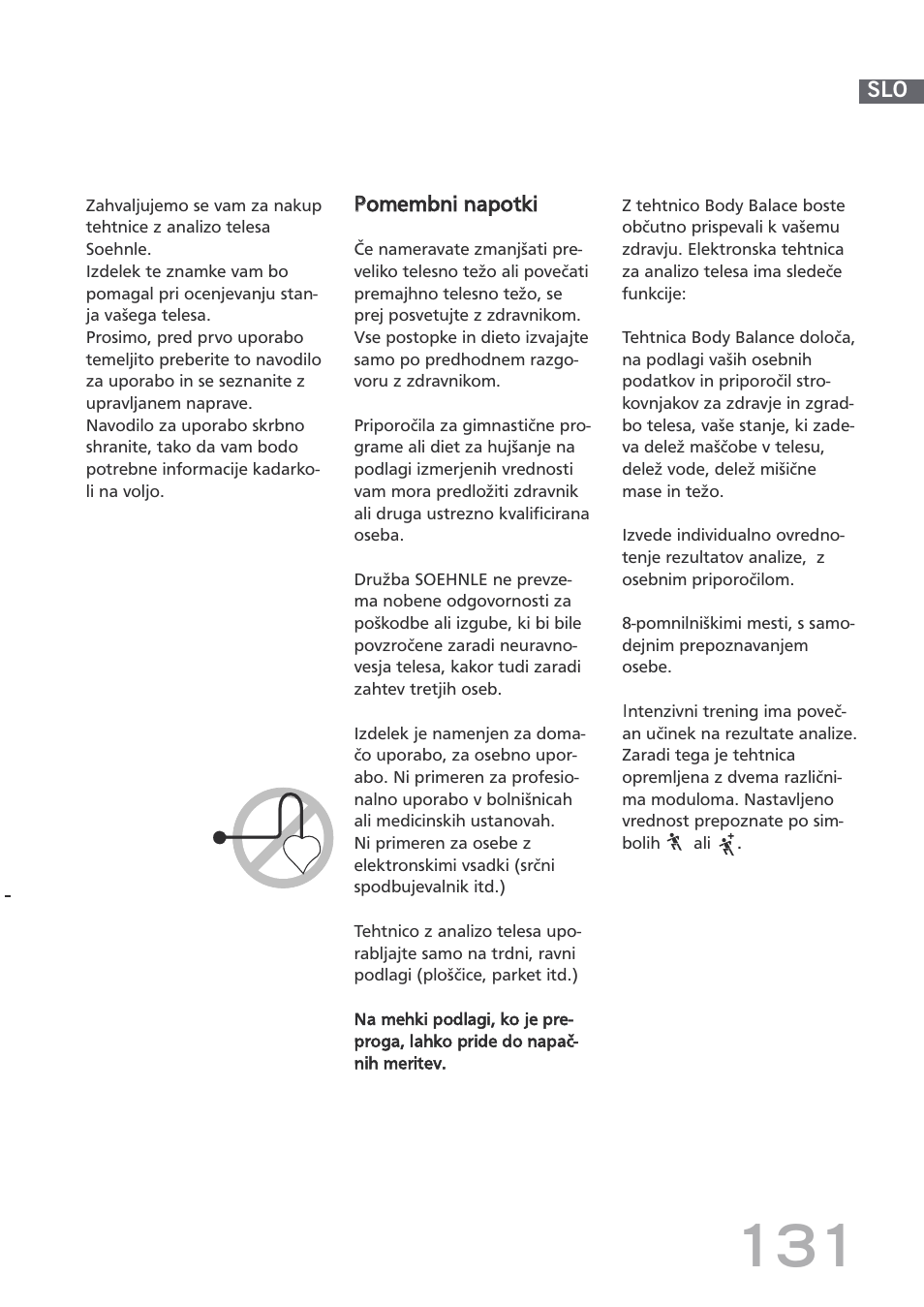 SOEHNLE Body Balance Shape F4 User Manual | Page 131 / 148