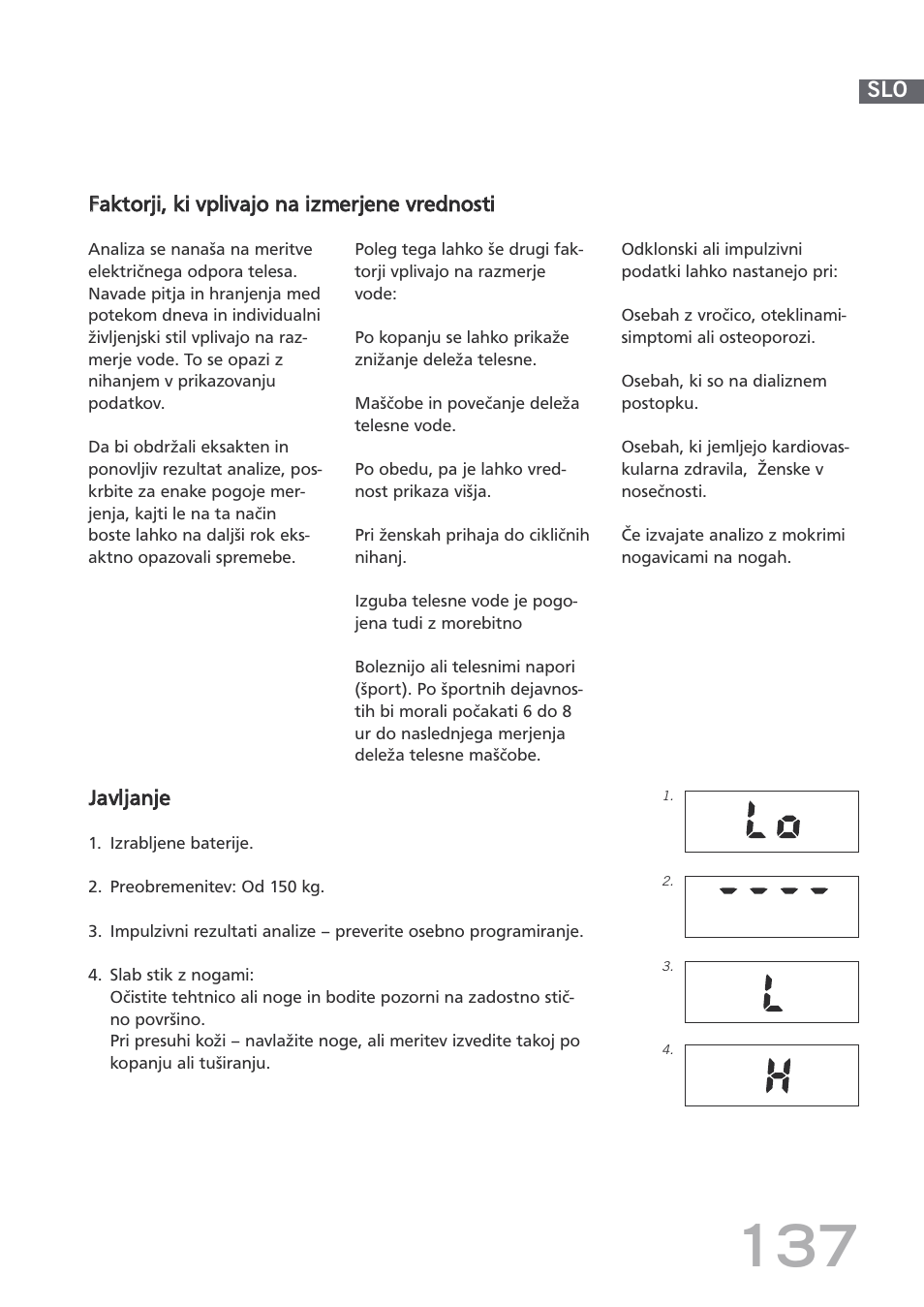 SOEHNLE Body Balance Shape F4 User Manual | Page 137 / 148