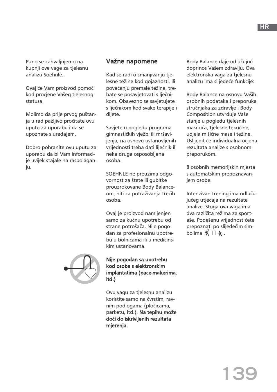SOEHNLE Body Balance Shape F4 User Manual | Page 139 / 148