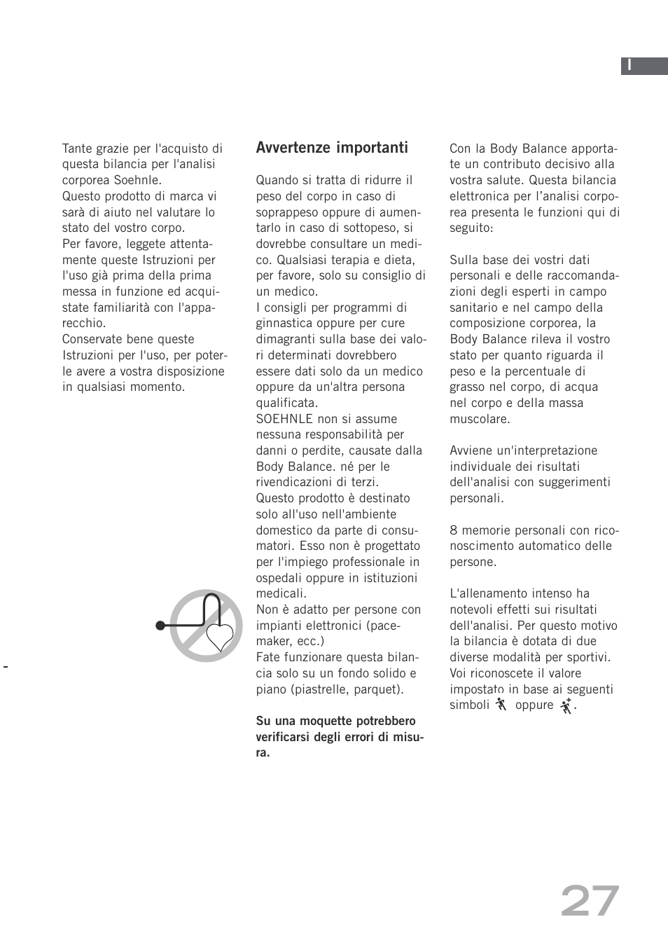 SOEHNLE Body Balance Shape F4 User Manual | Page 27 / 148