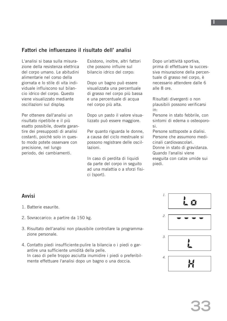 SOEHNLE Body Balance Shape F4 User Manual | Page 33 / 148