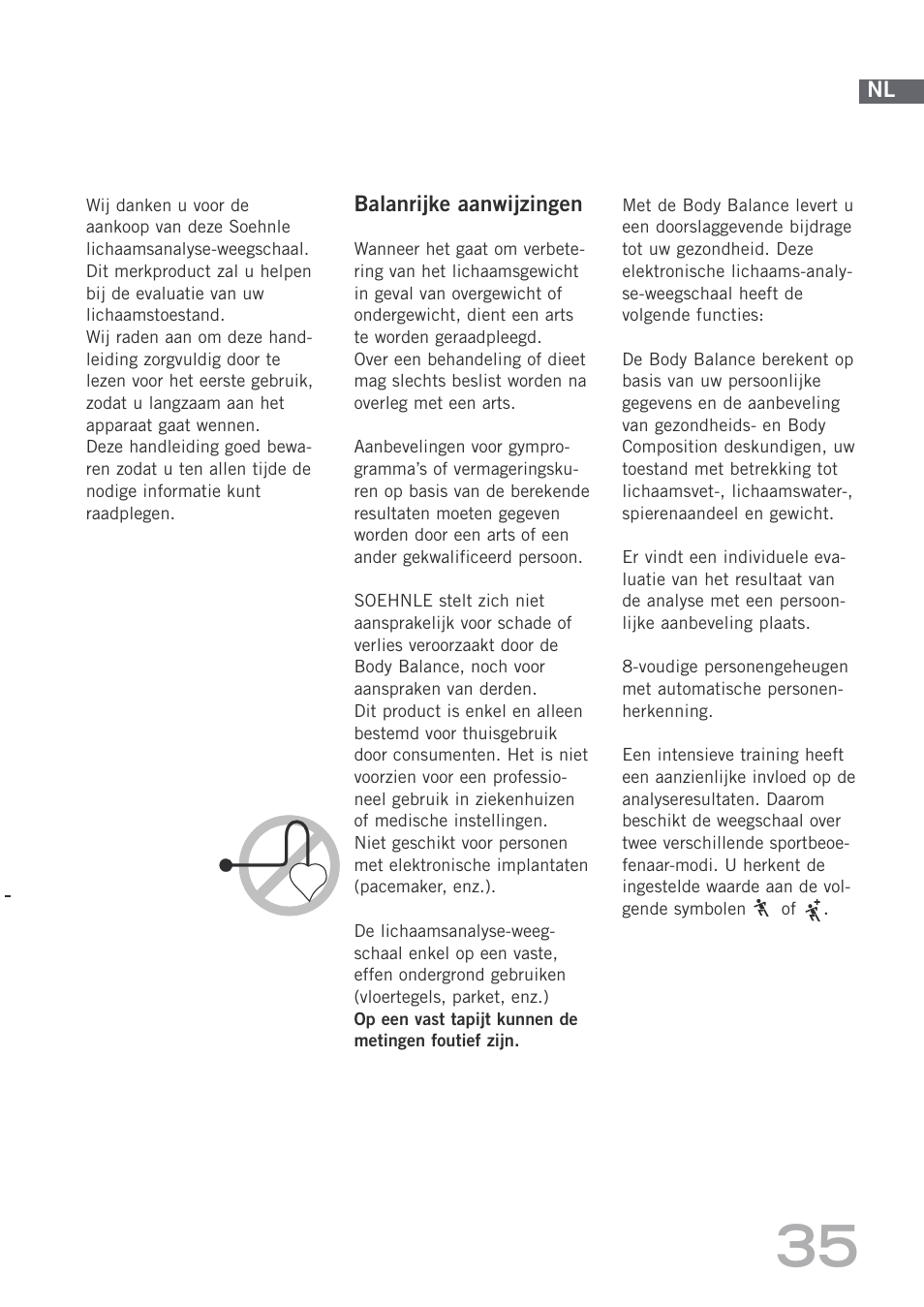 SOEHNLE Body Balance Shape F4 User Manual | Page 35 / 148