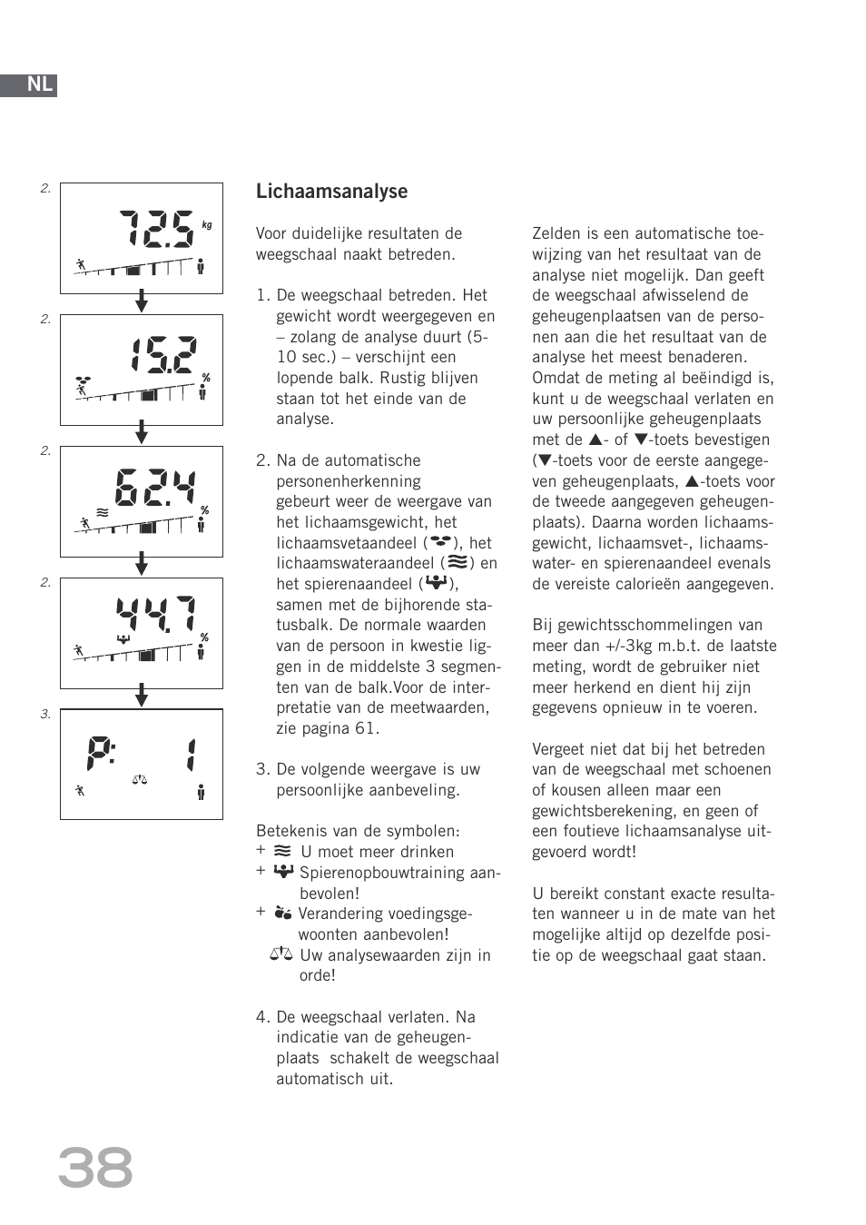 SOEHNLE Body Balance Shape F4 User Manual | Page 38 / 148