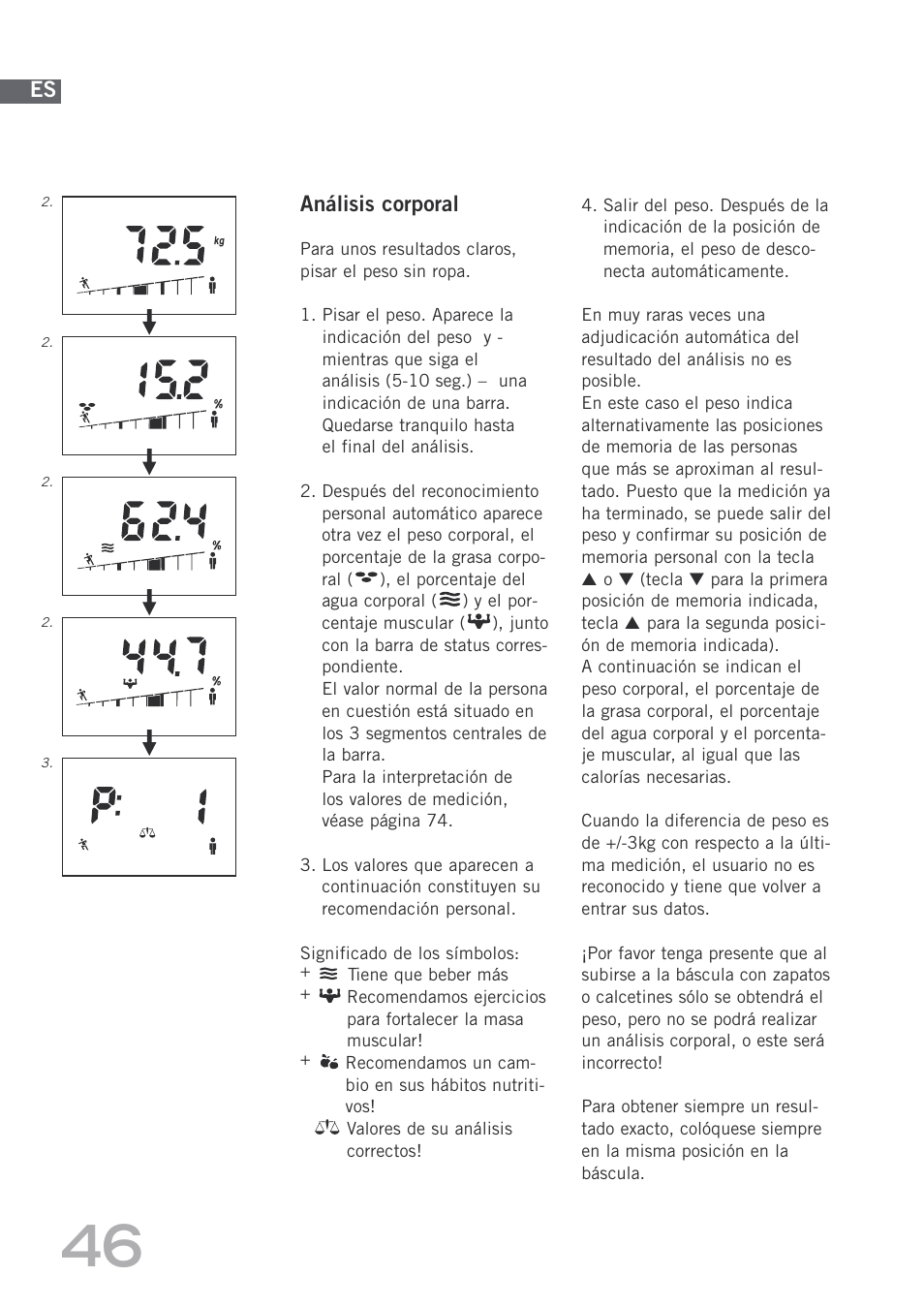 SOEHNLE Body Balance Shape F4 User Manual | Page 46 / 148