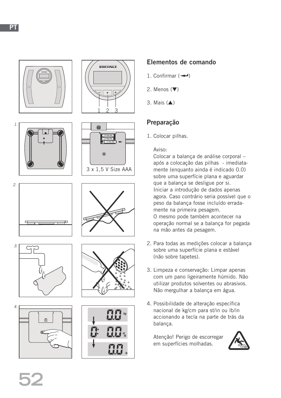 SOEHNLE Body Balance Shape F4 User Manual | Page 52 / 148