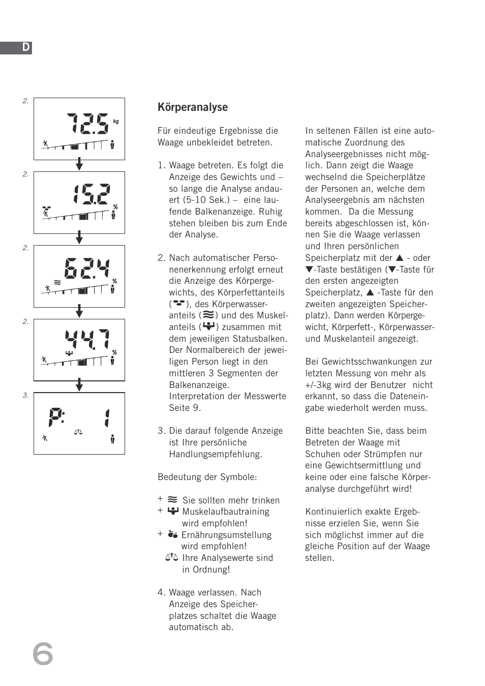 SOEHNLE Body Balance Shape F4 User Manual | Page 6 / 148