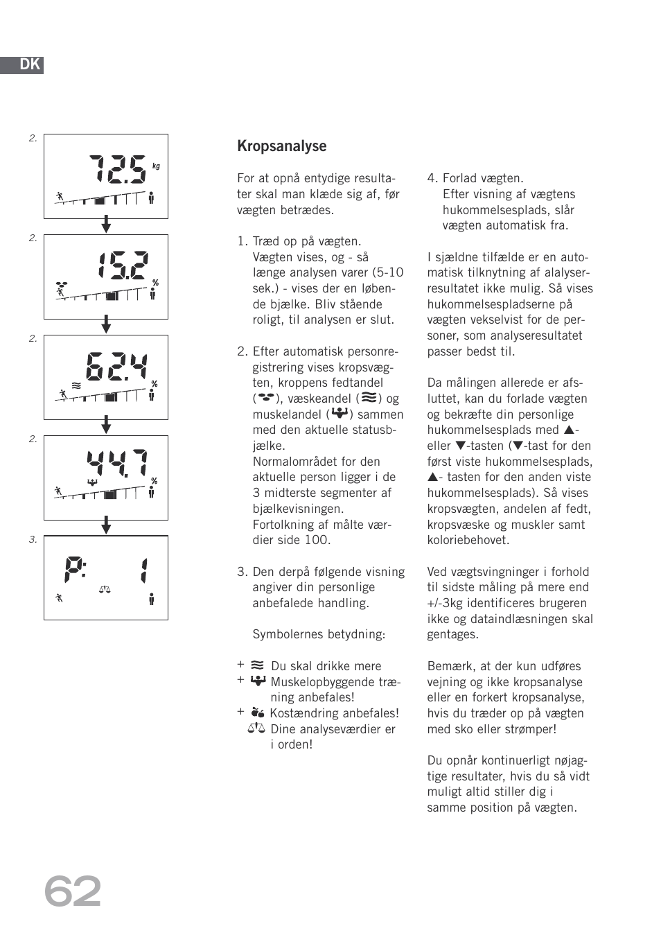 SOEHNLE Body Balance Shape F4 User Manual | Page 62 / 148