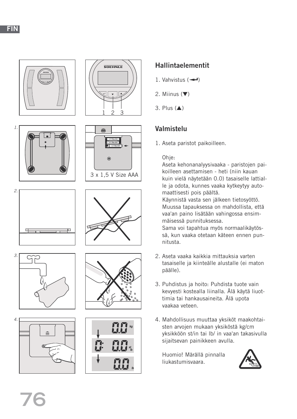 SOEHNLE Body Balance Shape F4 User Manual | Page 76 / 148