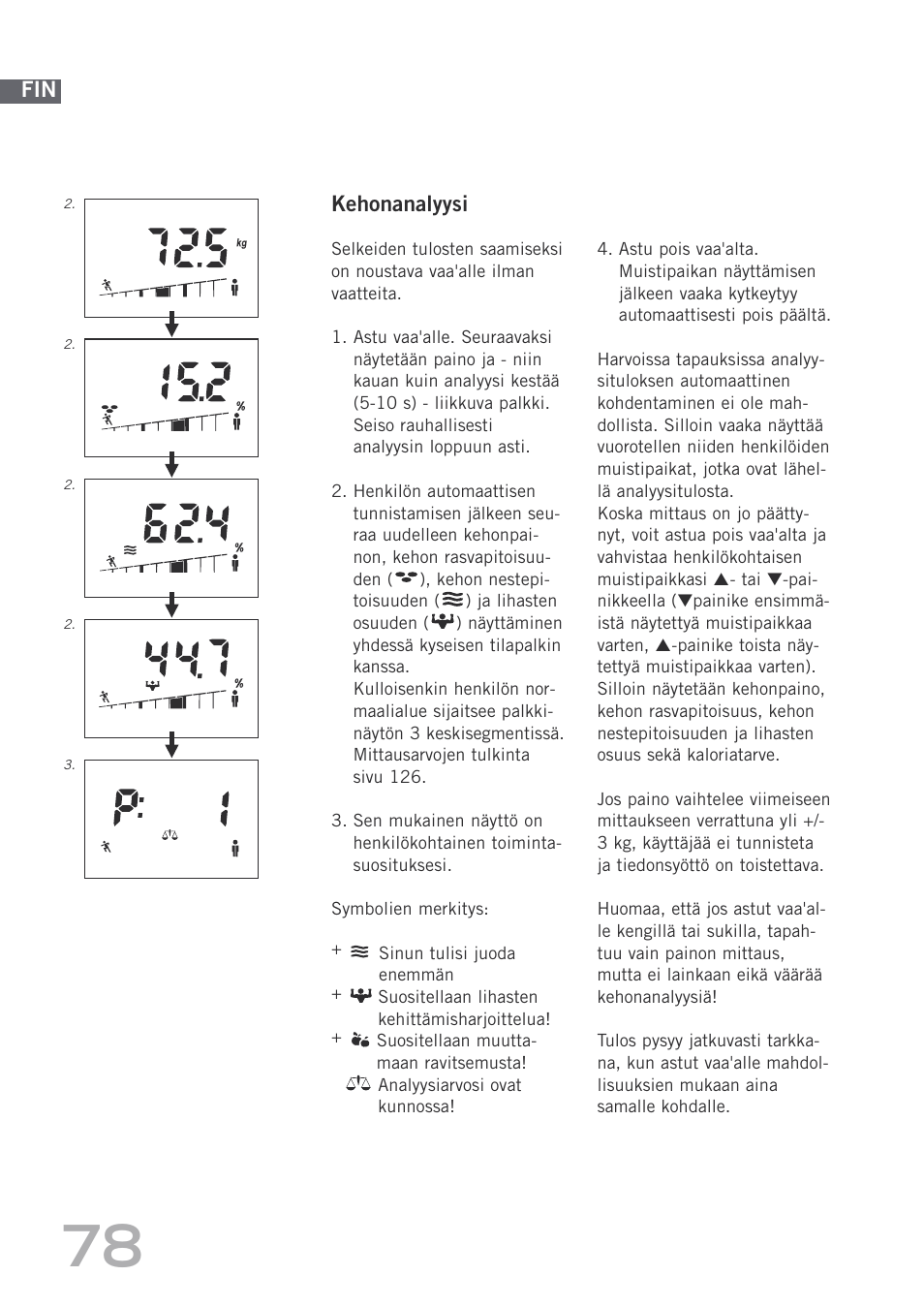 SOEHNLE Body Balance Shape F4 User Manual | Page 78 / 148