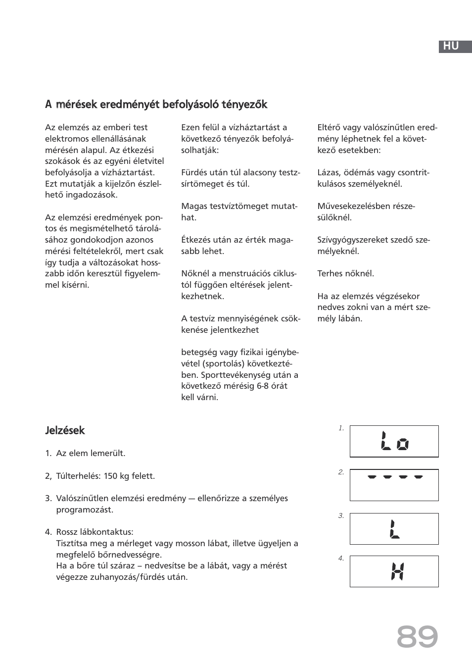 SOEHNLE Body Balance Shape F4 User Manual | Page 89 / 148