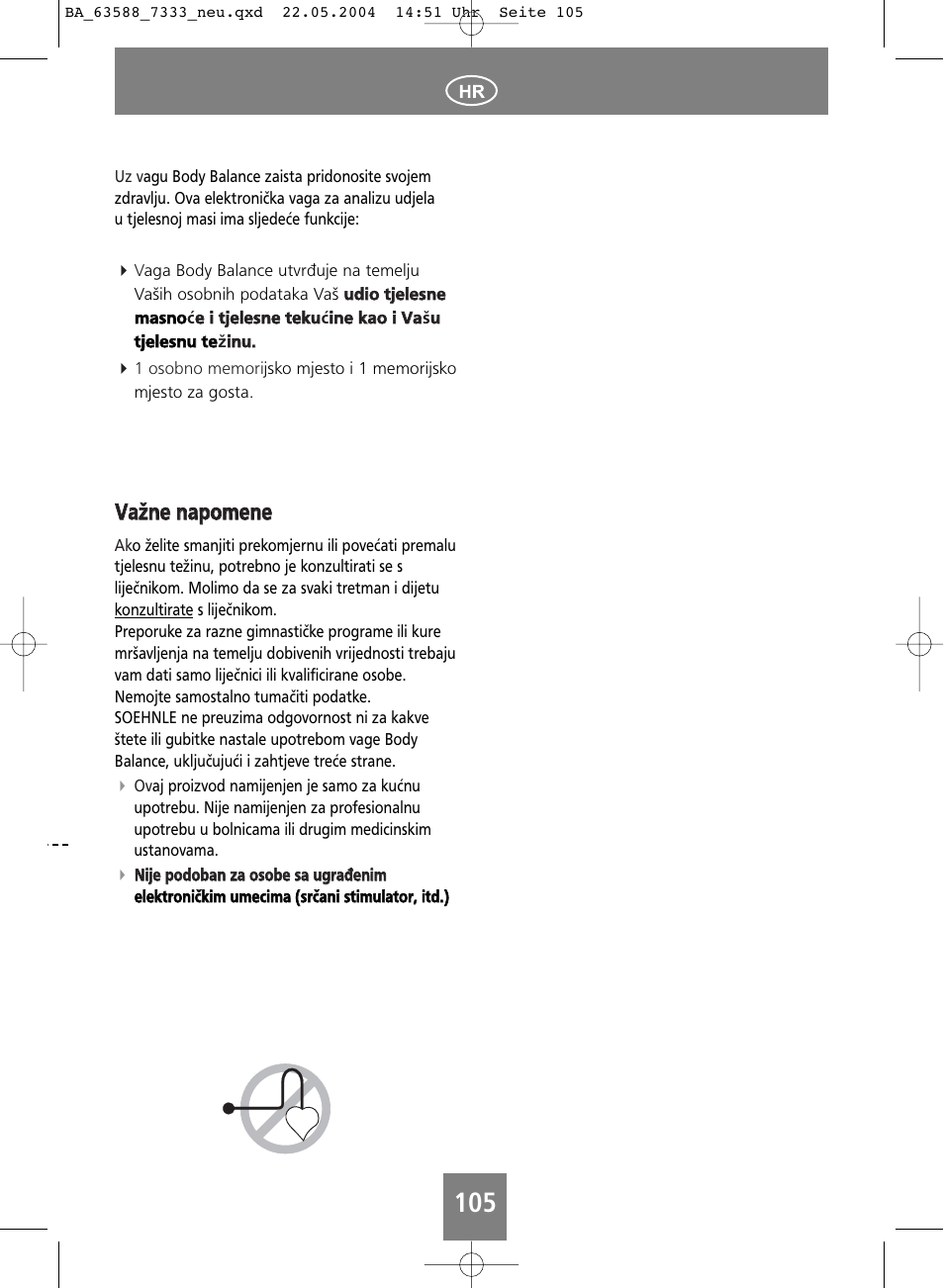 Vvaažžn nee n naap po om meen nee | SOEHNLE Body Balance User Manual | Page 105 / 112