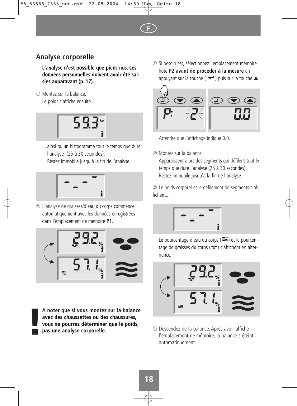 SOEHNLE Body Balance User Manual | Page 18 / 112