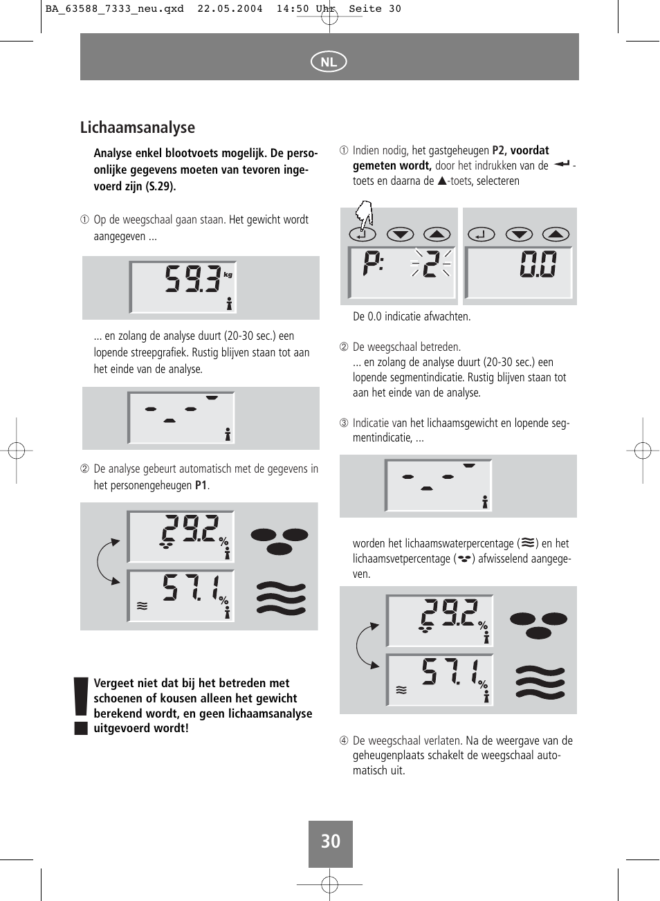 SOEHNLE Body Balance User Manual | Page 30 / 112