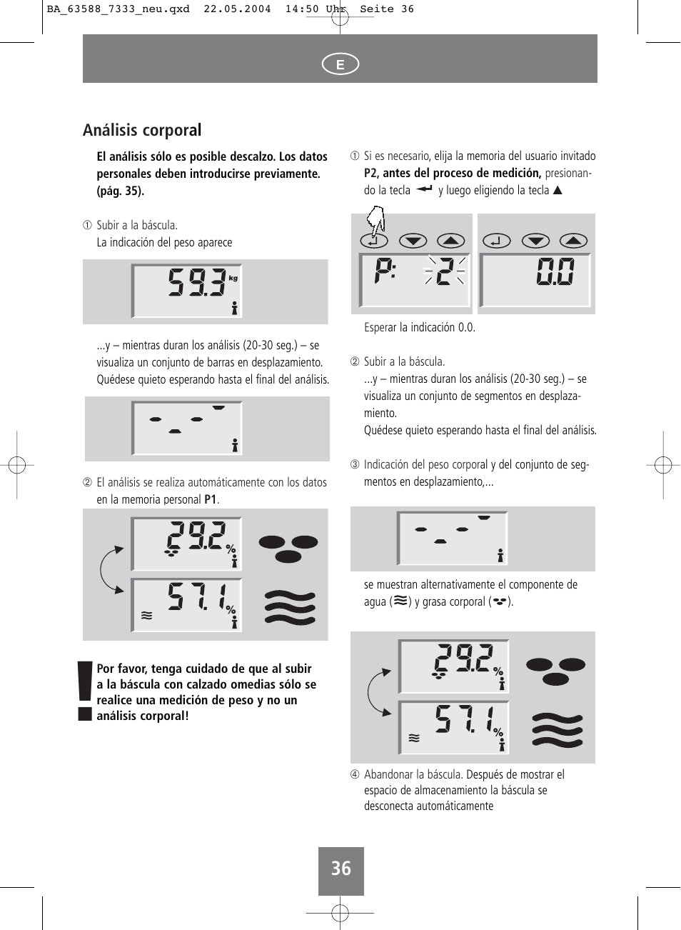 SOEHNLE Body Balance User Manual | Page 36 / 112