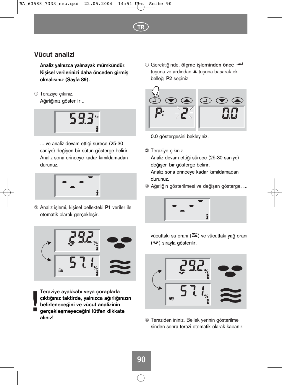 SOEHNLE Body Balance User Manual | Page 90 / 112