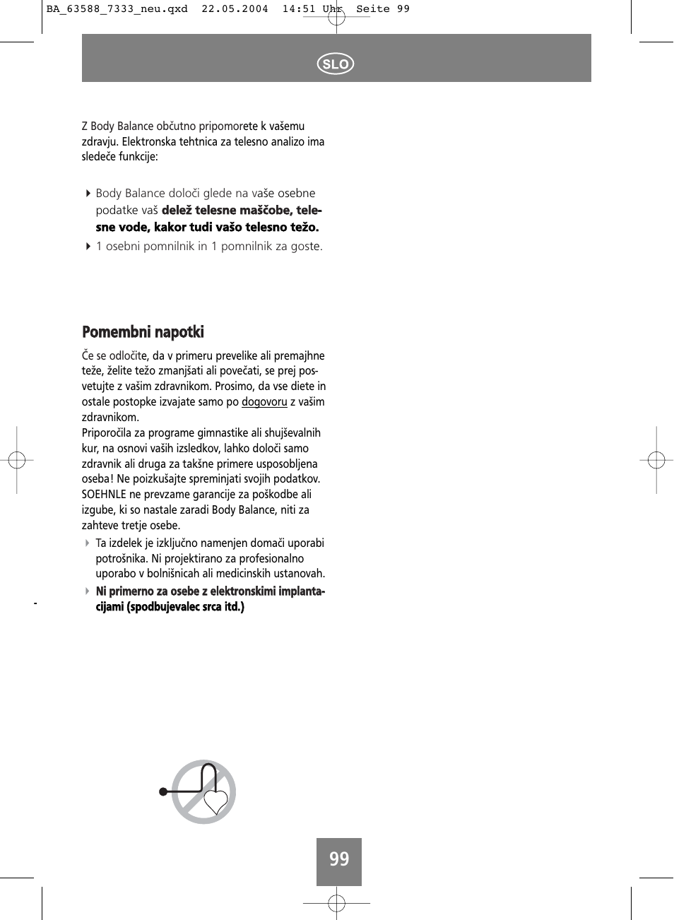 Ppo om meem mb bn nii n naap po ottkkii | SOEHNLE Body Balance User Manual | Page 99 / 112