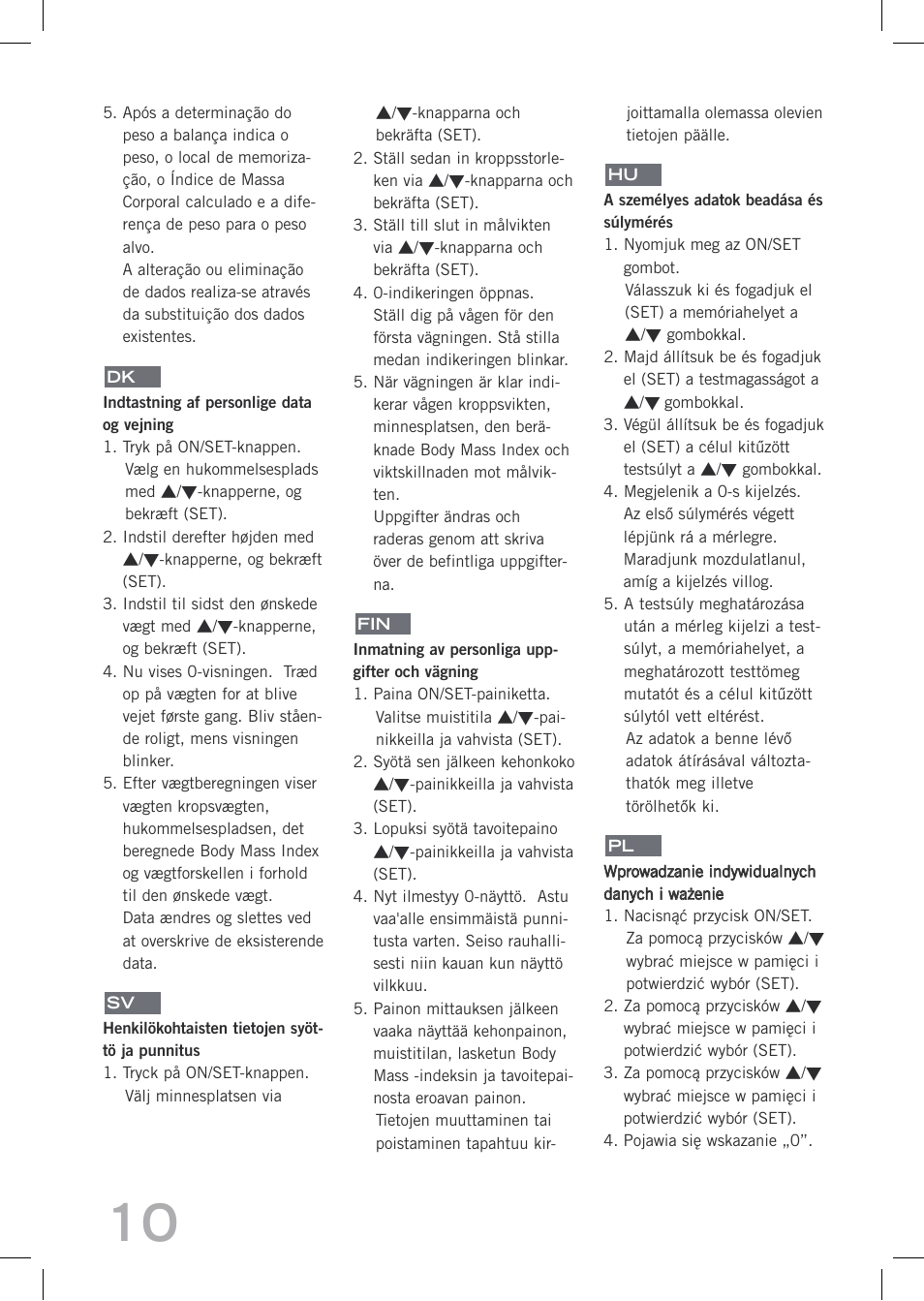 SOEHNLE Easy Control User Manual | Page 10 / 36