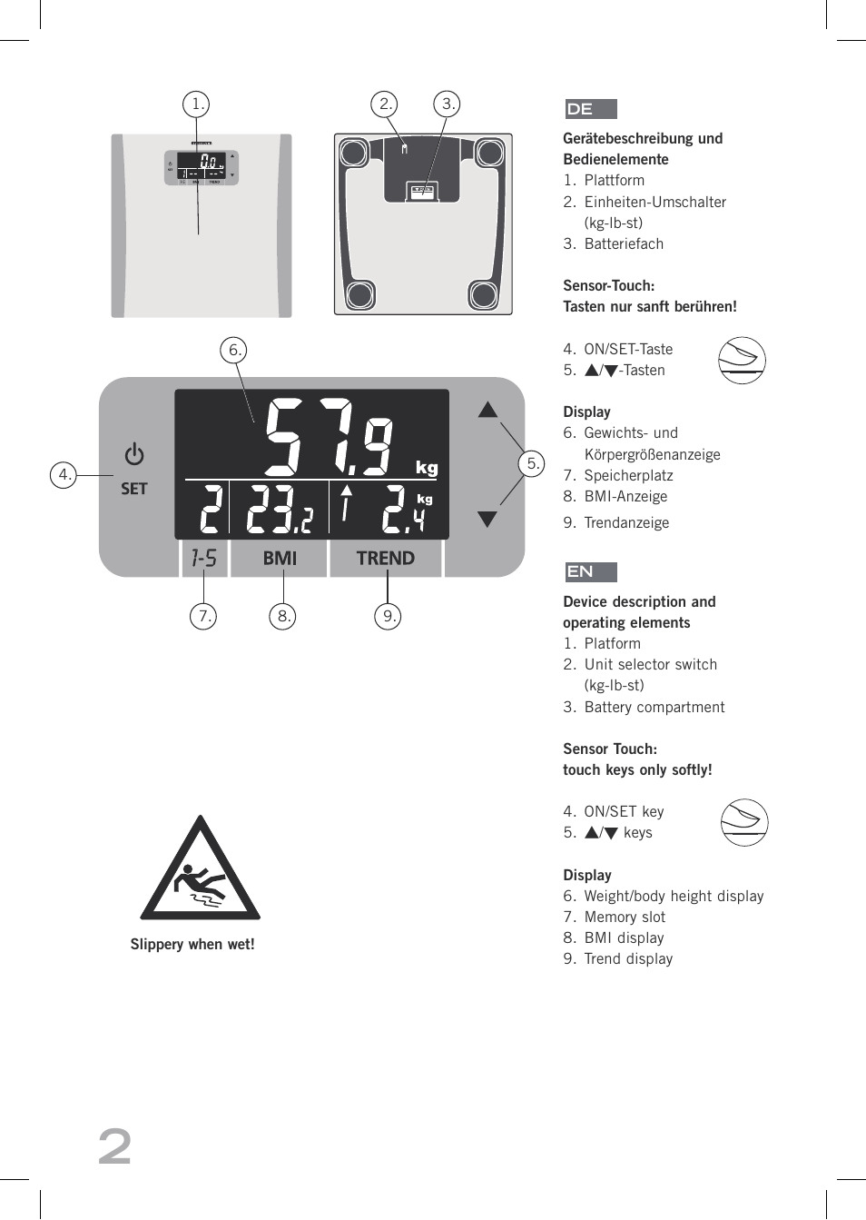SOEHNLE Easy Control User Manual | Page 2 / 36