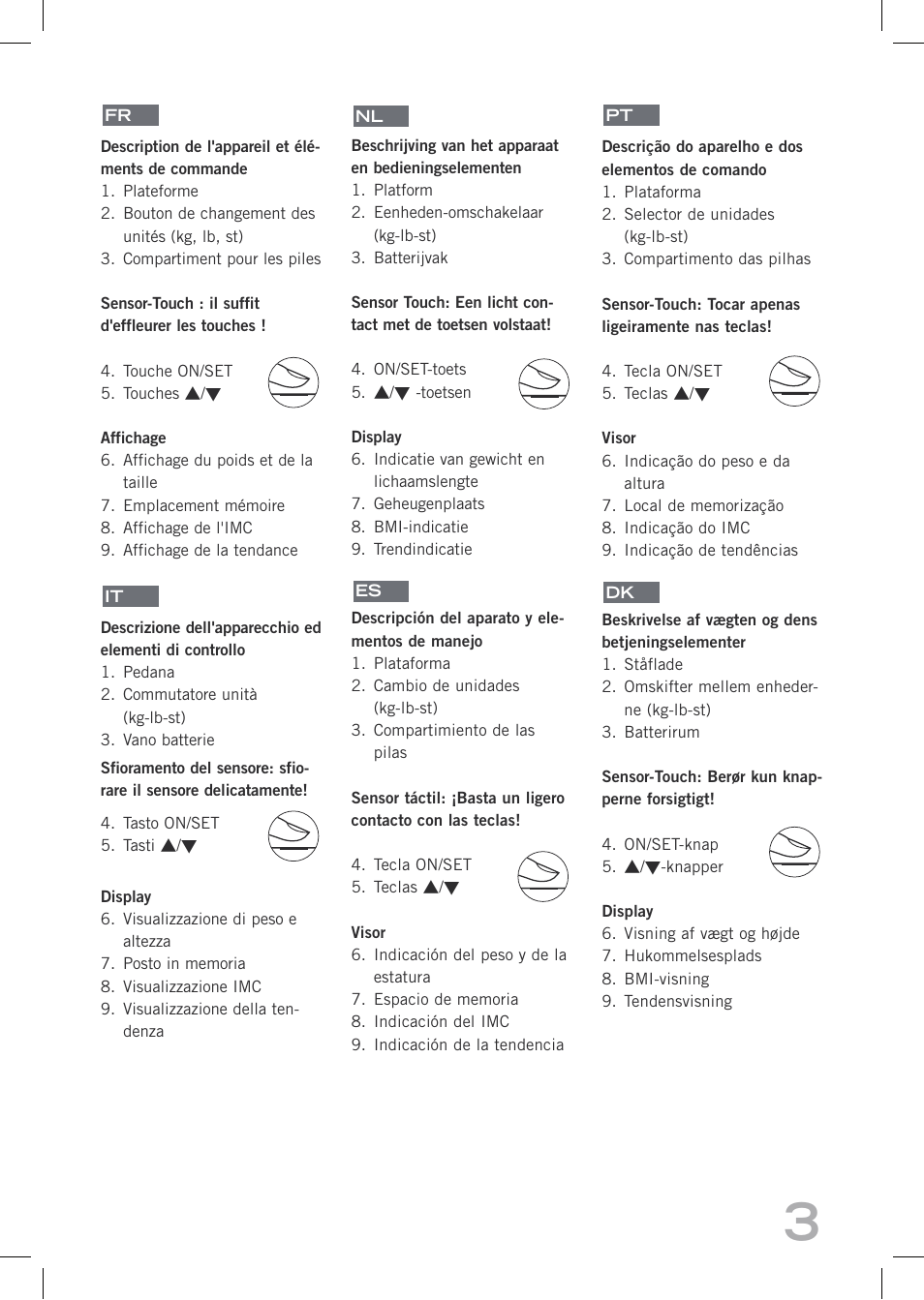 SOEHNLE Easy Control User Manual | Page 3 / 36