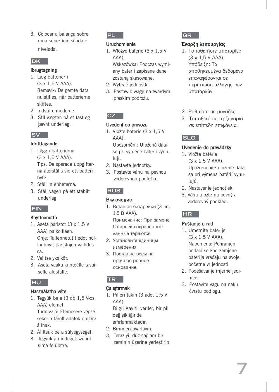 SOEHNLE Easy Control User Manual | Page 7 / 36