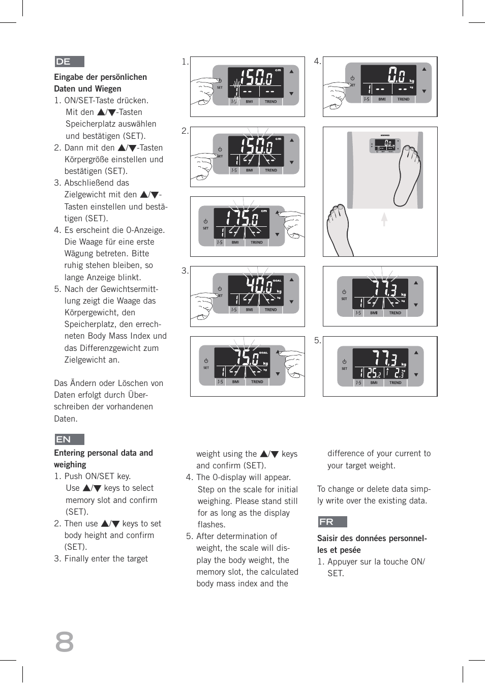 SOEHNLE Easy Control User Manual | Page 8 / 36