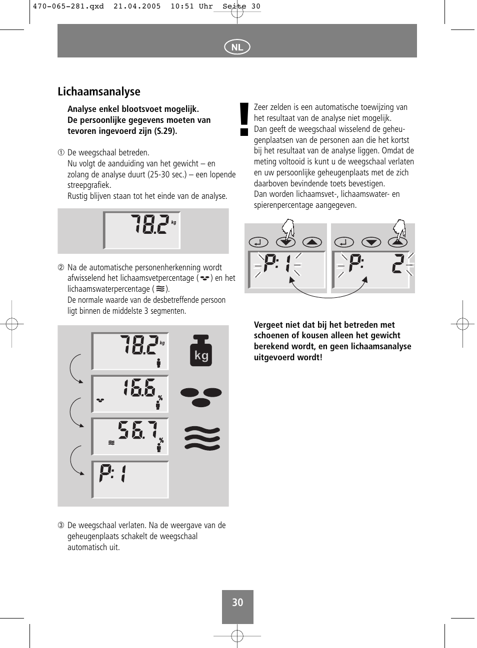SOEHNLE Body Balance Lago User Manual | Page 30 / 112