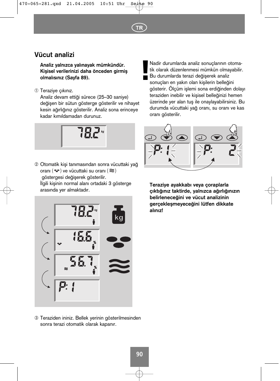 SOEHNLE Body Balance Lago User Manual | Page 90 / 112